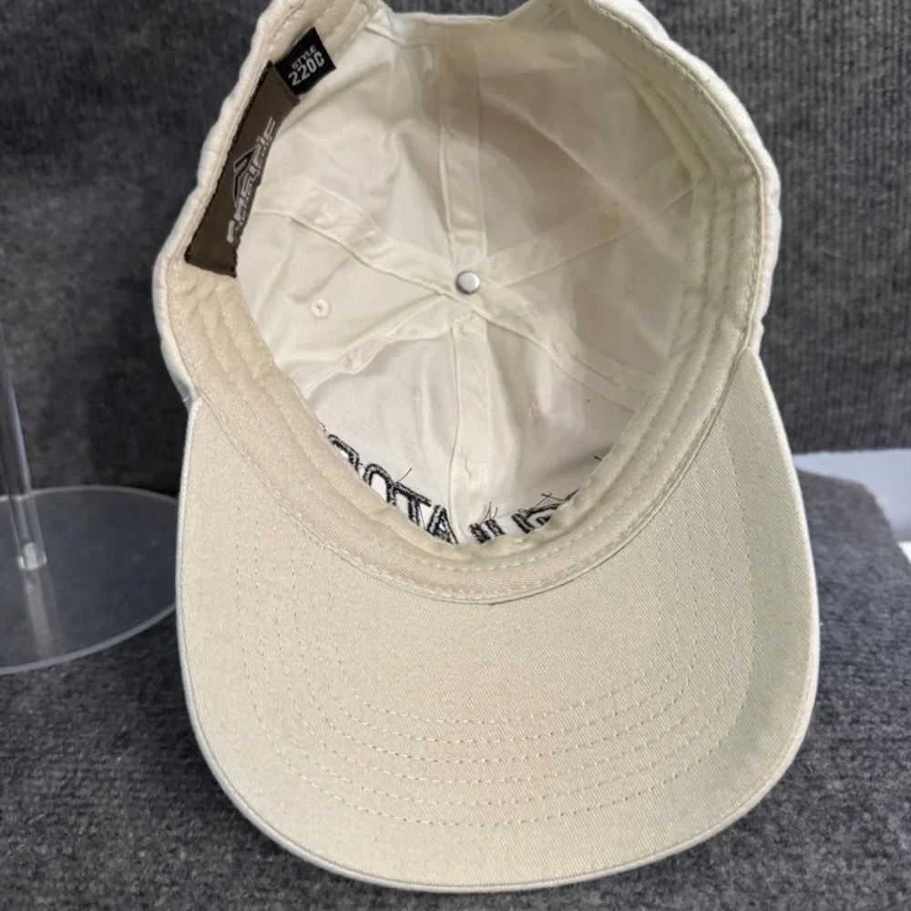 Pacific Headwear 220C Regulator Hat Cream Off White Embroidered Cap Mens OSFM
